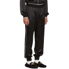 Dolce and Gabbana Black Silk Pyjama Trousers