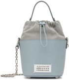 Maison Margiela Blue Small 5AC Bucket Bag