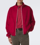 Auralee Silk fleece jacket