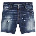 Dsquared2 Men's Marine Shorts in Navy Blue
