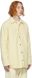 Jil Sander Yellow Recycled Ripstop Quilted Jacket