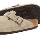 Birkenstock Boston Clog - Taupe Suede