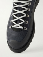 Diemme - Roccia Vet Rubber-Trimmed Leather Hiking Boots - Black