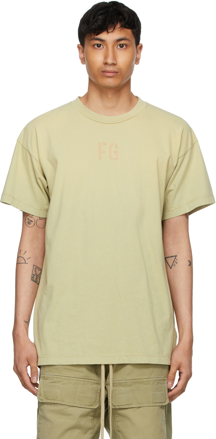 FEAR OF GOD Matcha offers green T-shirt