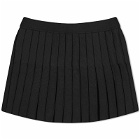 Aya Muse Women's Aero Pleated Mini Skirt in Black