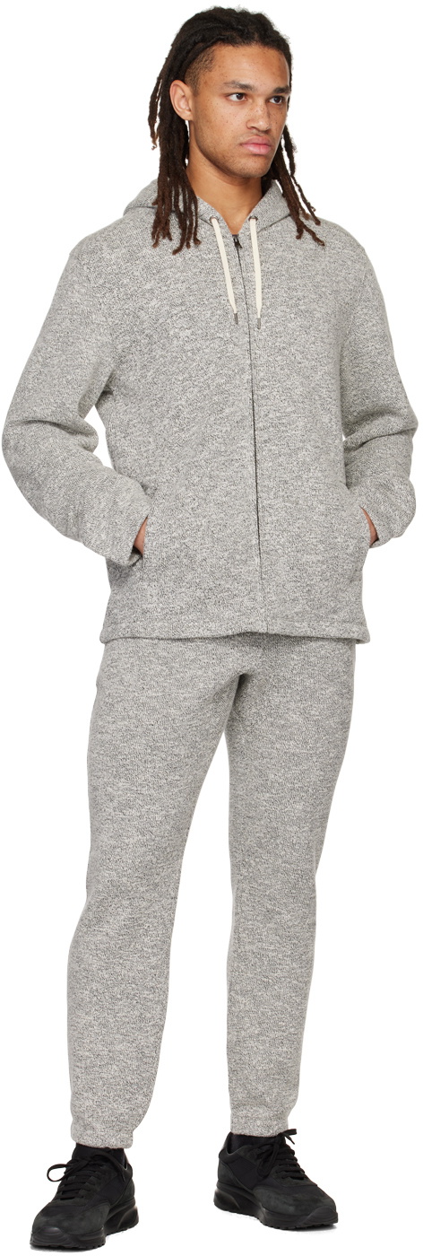 Vince Black & Off-White Marble Hoodie