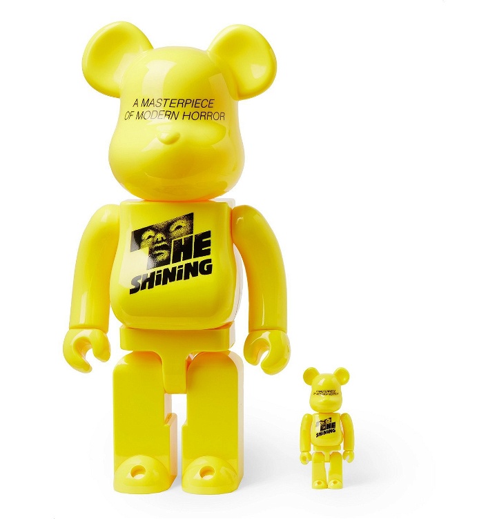 Photo: BE@RBRICK - The Shining 100% & 400% Printed Figurine Set - Yellow