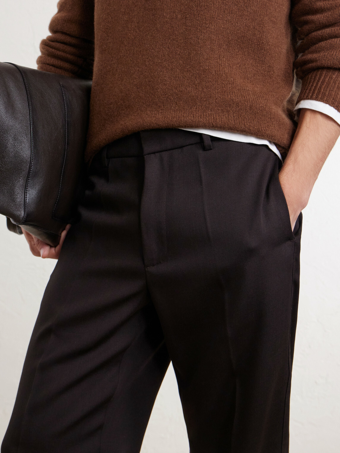 Barena - Straight-Leg Wool-Gabardine Suit Trousers - Brown