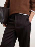 Barena - Straight-Leg Wool-Gabardine Suit Trousers - Brown