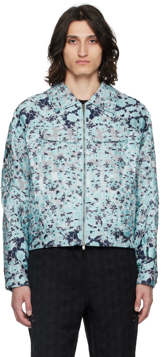 Photo: Andersson Bell Blue Fabrian Flower Jacket