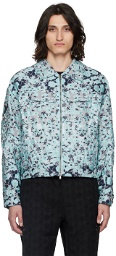 Andersson Bell Blue Fabrian Flower Jacket