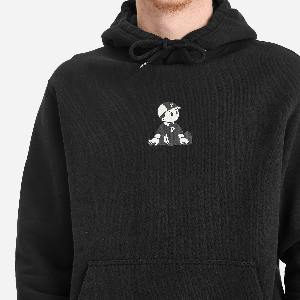 Pawa Speed Sports Men's Boy Hoodie in Black