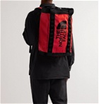 The North Face - Fusebox Logo-Print Canvas Backpack - Red