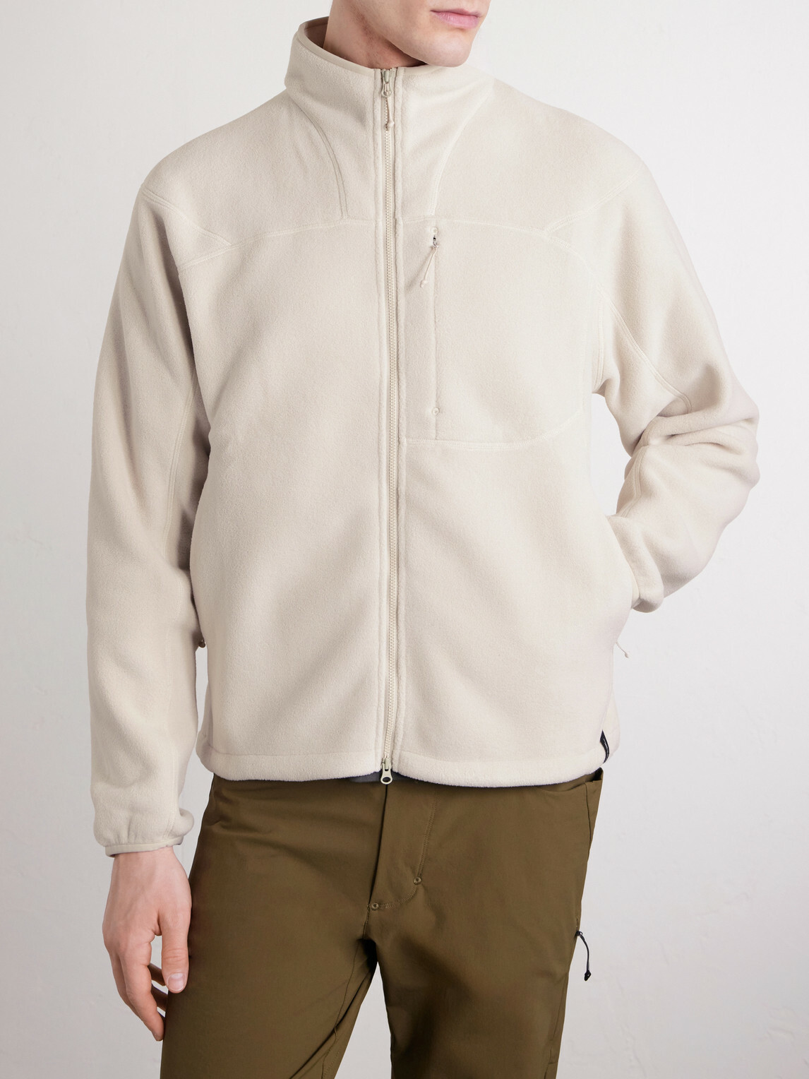 Portal - Loam Recycled Polartec® 200 Fleece Jacket - Neutrals