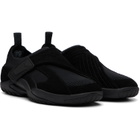 Lanvin Black LNV1 Knit & Suede Sneakers