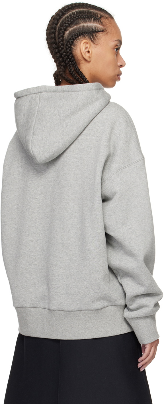 Fax Copy Express Gray Zip Hoodie