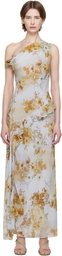 BEC + BRIDGE Blue Rahni Asym Maxi Dress