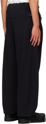 Magliano Black Belted Trousers