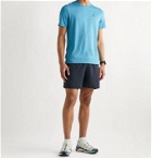 Salomon - Agile Mesh-Trimmed AdvancedSkin ActiveDry Shorts - Blue