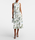 Emilia Wickstead Norika belted floral cotton shirt dress