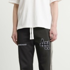 ANNIE HOOD Men's College Track Pants in Black