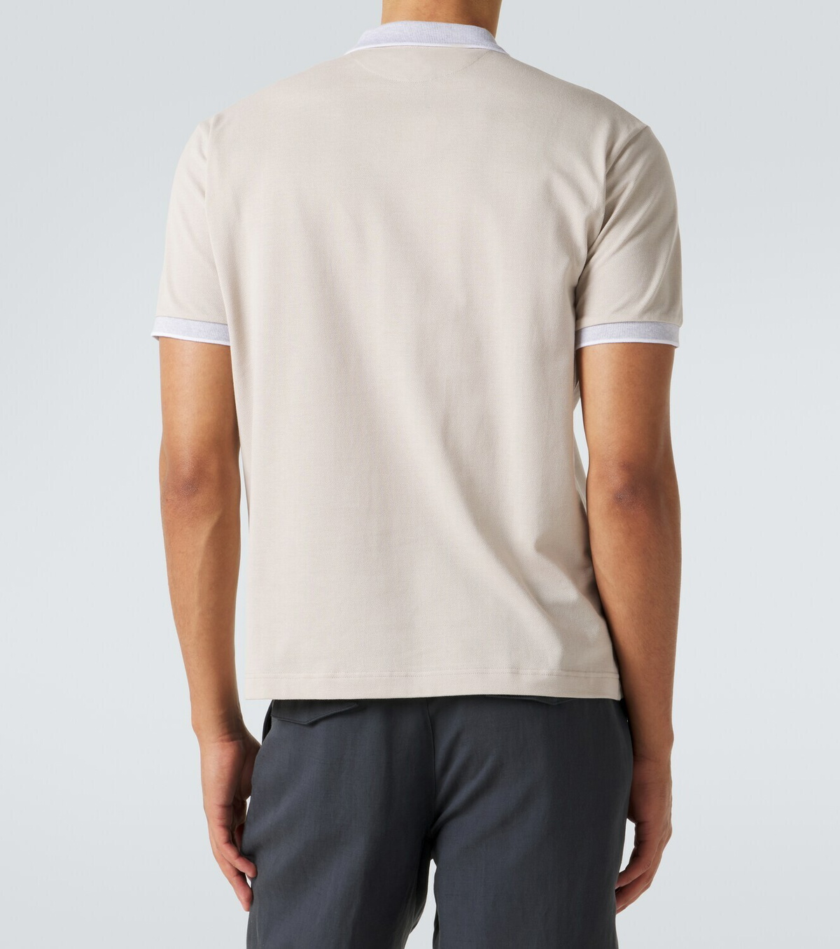Eleventy Cotton piqué polo shirt