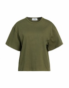 Matteau Womens T-shirt Military in Green