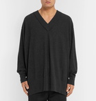 Maison Margiela - Oversized Cashmere and Wool-Blend Sweater - Men - Gray