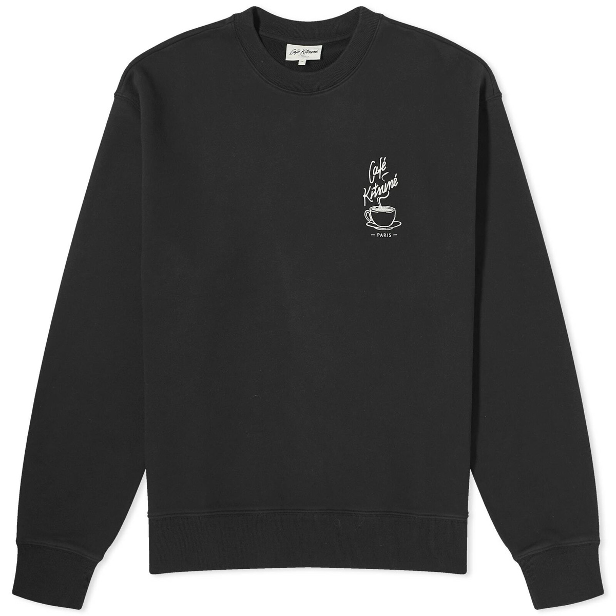 Cafe Kitsune Men's Café Kitsune Fox Relax Sweater in Tapioca