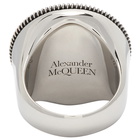 Alexander McQueen Silver Skull Ring