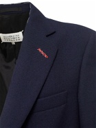 MAISON MARGIELA - Wool Twill Single Breasted Jacket
