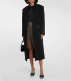 Saint Laurent Suite 105 crêpe de chine mules