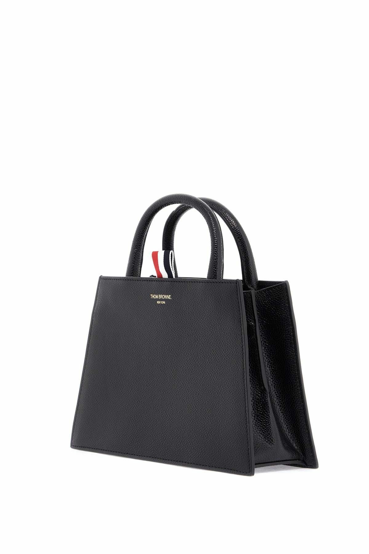 Sac Thom Browne Homme - Noir - Cuir - Taille Moyenne - Neuf