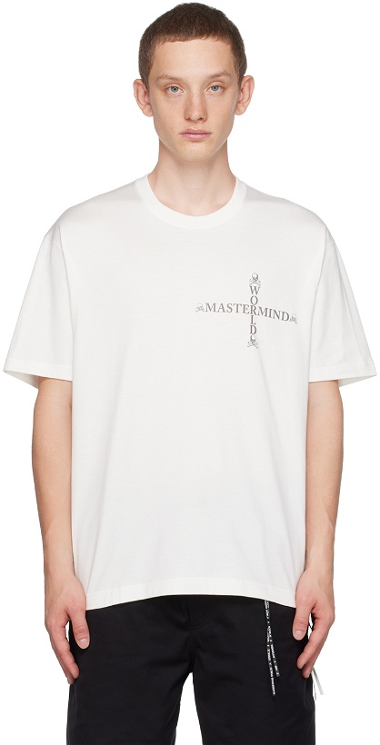 Photo: MASTERMIND WORLD White Cross T-Shirt