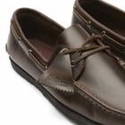 Clarks Originals Men's Godney Boat Shoes in Brown Leather