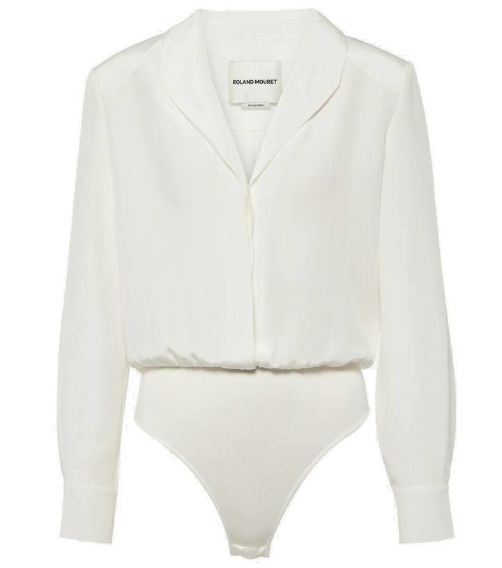 Photo: Roland Mouret Silk satin bodysuit