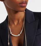 McQueen Faux pearl necklace