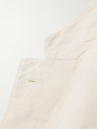 Boglioli - Unstructured Garment-Dyed Linen Blazer - Neutrals