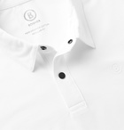 Bogner - Timo Stretch Cotton-Blend Piqué Golf Polo Shirt - White