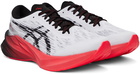 Asics White & Black NOVABLAST 3 Sneakers