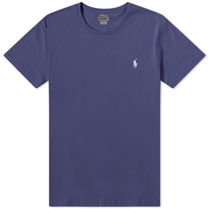 Photo: Polo Ralph Lauren Men's Custom Fit T-Shirt in Boathouse Navy