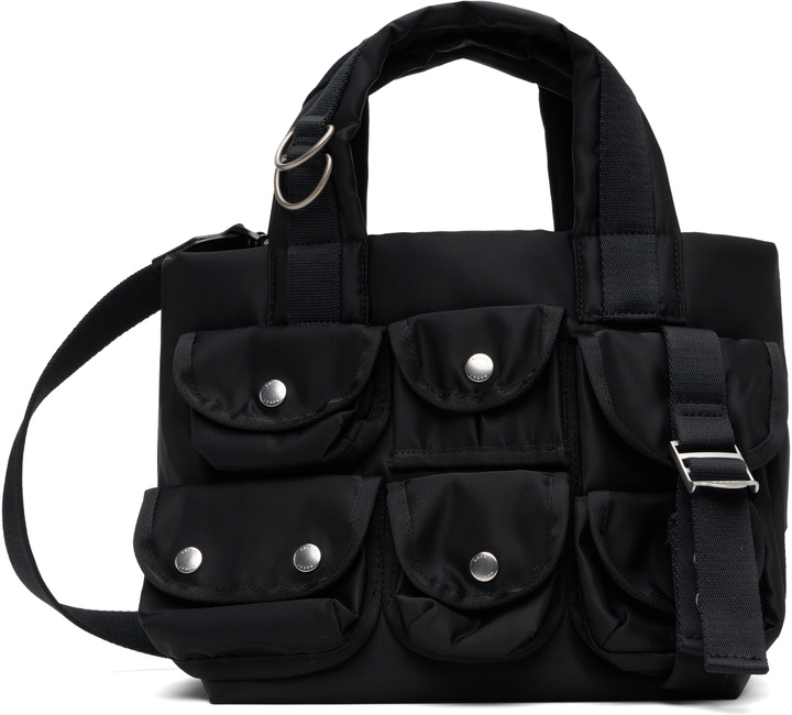 Photo: sacai Black Small Nylon Tote