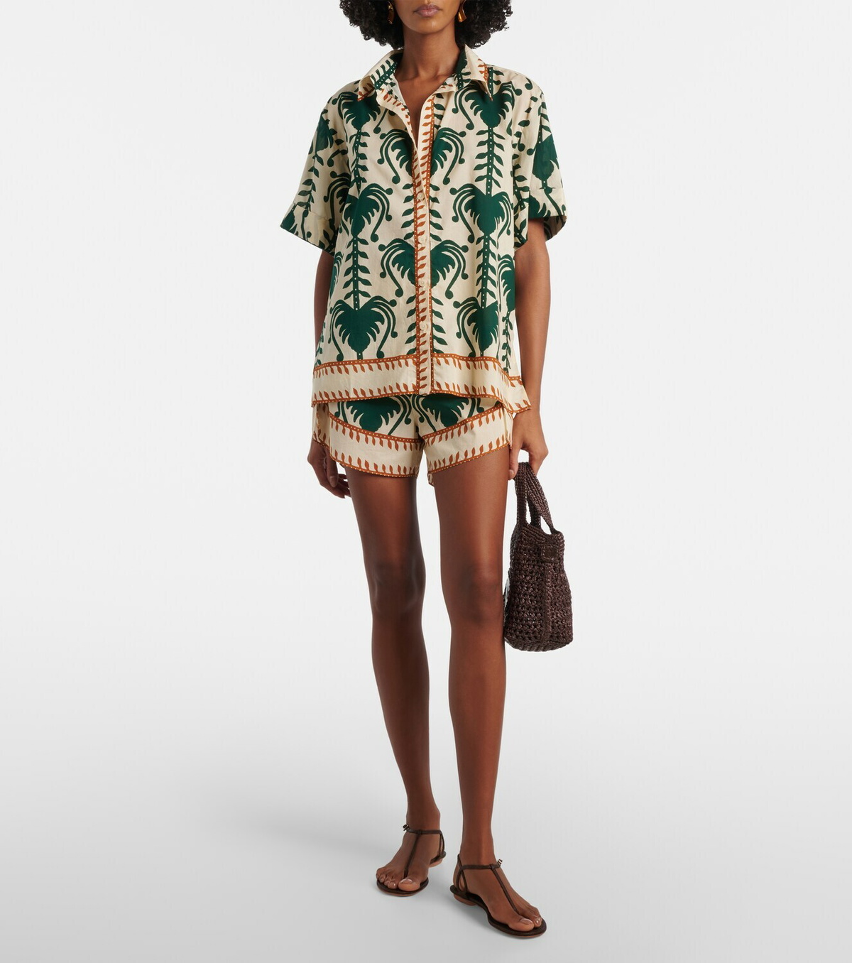 Johanna Ortiz Salty Promises cotton shirt