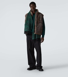 Loewe Anagram wool and cashmere scarf