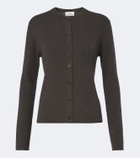 Lisa Yang Abeena cotton and cashmere cardigan