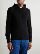 TOM FORD - Logo-Embroidered Cashmere Hoodie - Black
