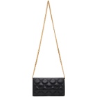 Balmain Black Pillow B-Wallet Chain Bag