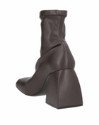 Nodaleto Womens Ankle boots Chocolate in Brown