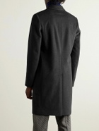 Paul Smith - Double-Breasted Wool and Cashmere-Blend Felt Overcoat - Gray