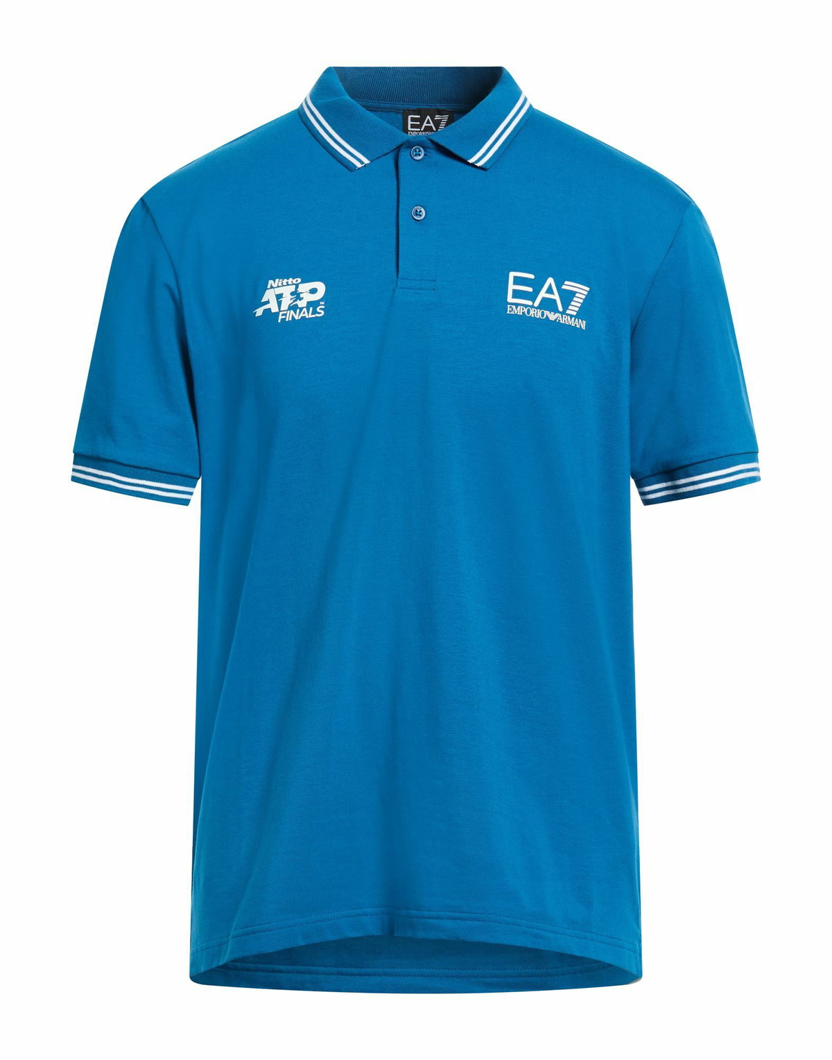 Ea7 Mens Polo shirt Azure